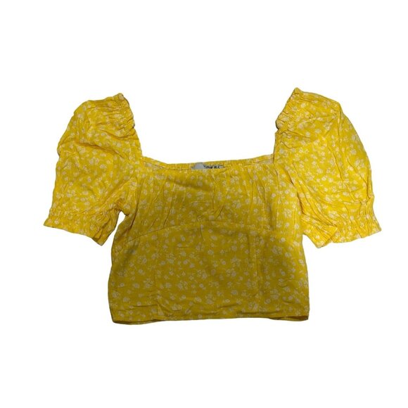 SOPHIE RUE Women's Yellow Top SMALL - Picture 3 of 8